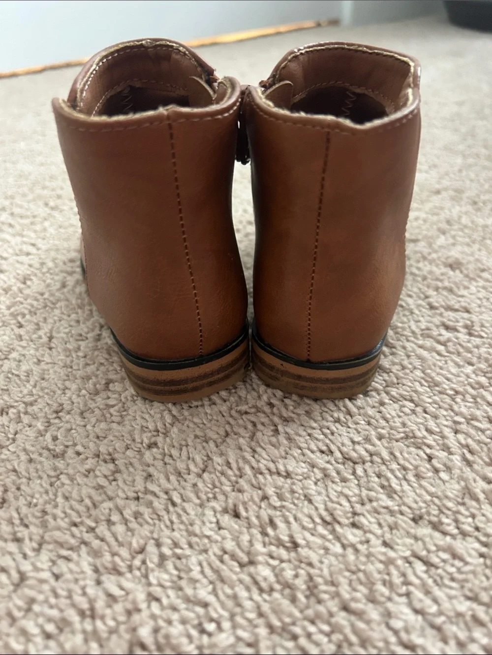 Toddler size 7 Brown Ankle Booties